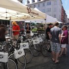 Elektro-Fahrradstadtfest der Würzburger Grünen 2012