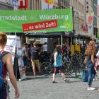 Elektro-Fahrradstadtfest der Würzburger Grünen 2016
