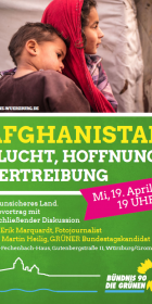 Veranstaltung: Afghanistan Flucht, Hoffnung, Vertreibung