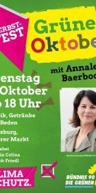 Grüner Oktober - mit Annalena Baerbock