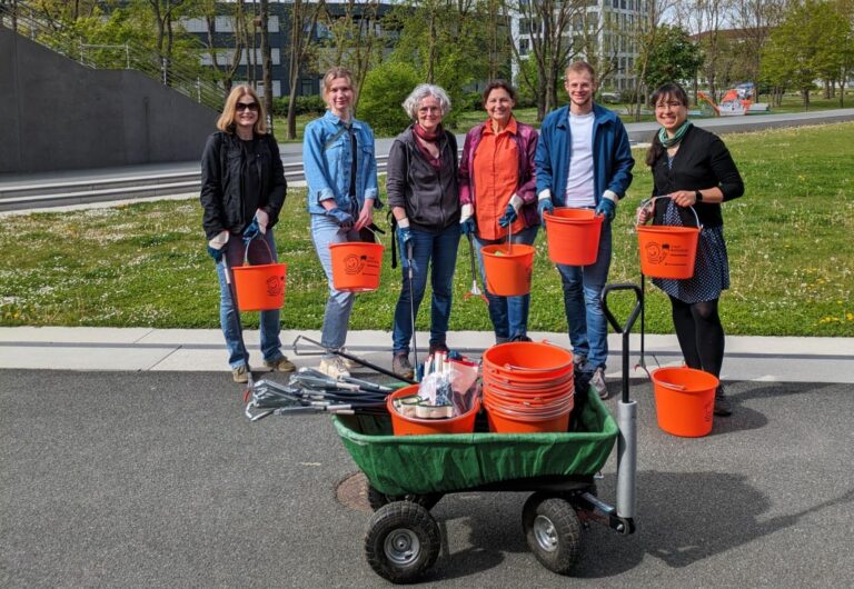 OV Frauenland/AK Ökologie: Müllsammelaktion