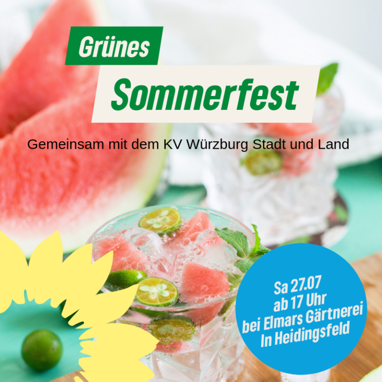 Gemeinsames Sommerfest der Grünen Land und Stadt