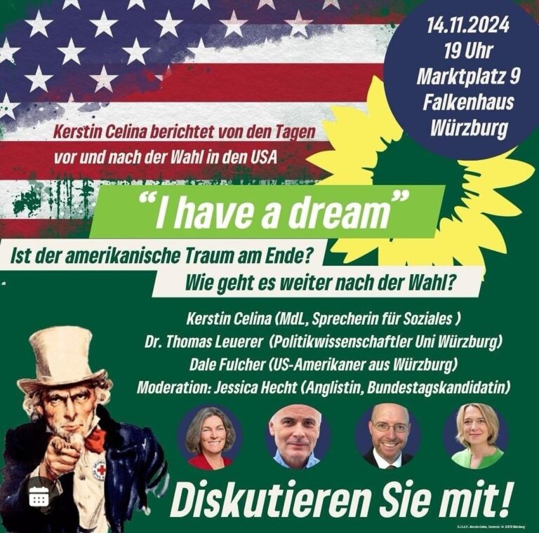 „I have a dream“ Ist der amerikanische Traum am Ende? Wie weiter nach der Wahl?I have a dream