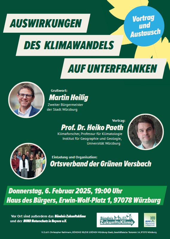 Klimaforscher spricht über den Klimawandel in Unterfranken