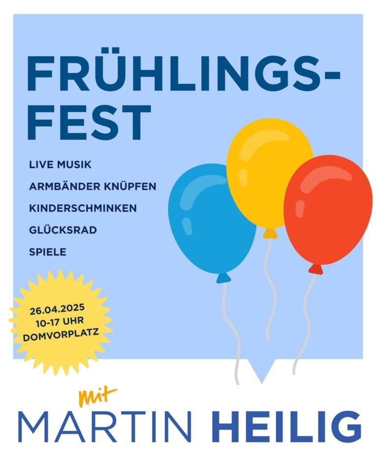 Frühlingsfest mit OB-Kandidat Martin Heilig