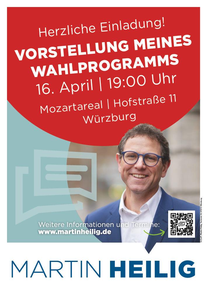 Vorstellung des OB Wahlprogramms