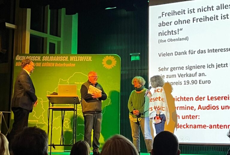 Beeindruckende Lesung mit Eberhard Schellenberger im Würzburger Mozartareal