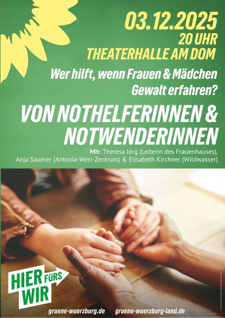 Frauenpolitische Veranstaltung „Von Nothelferinnen & Notwenderinnen“